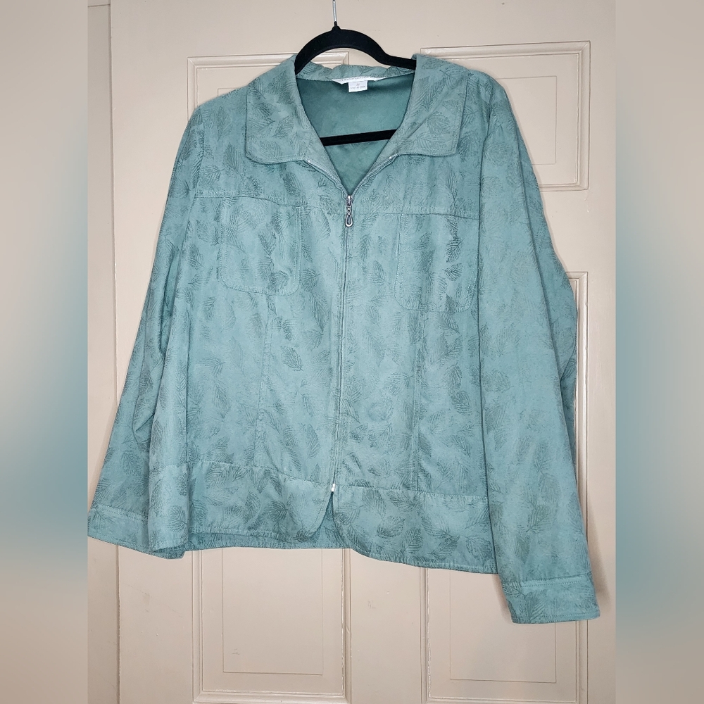 Draper's And Damon's Women's Green Jacket